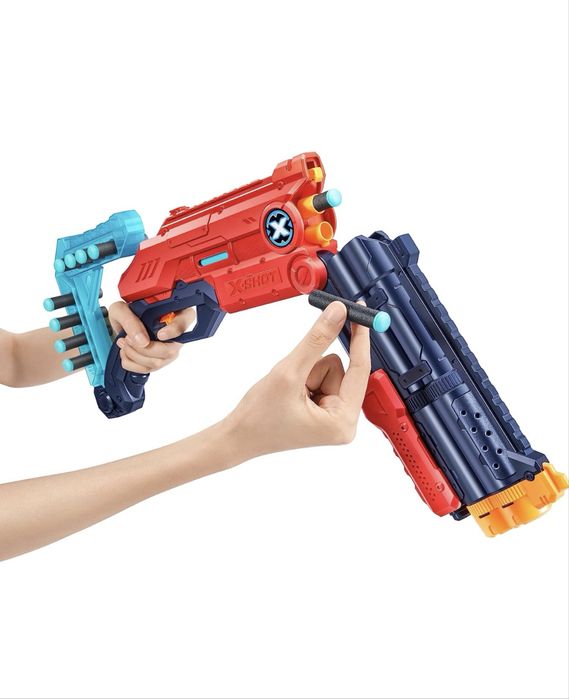 Бластер  Zuru X-Shot Excel Vigilante Red Foam Dart Blaster