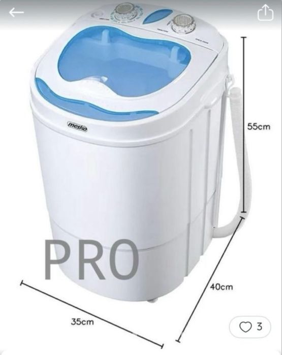 Mini maquina de lavar roupa Mesko