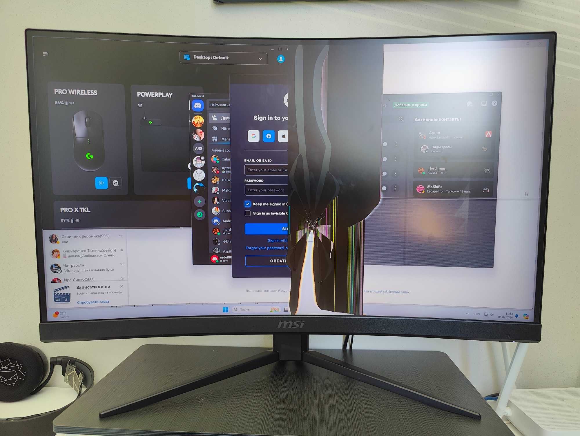 Монітор MSI Optix G27CQ4 E2  Під відновлення