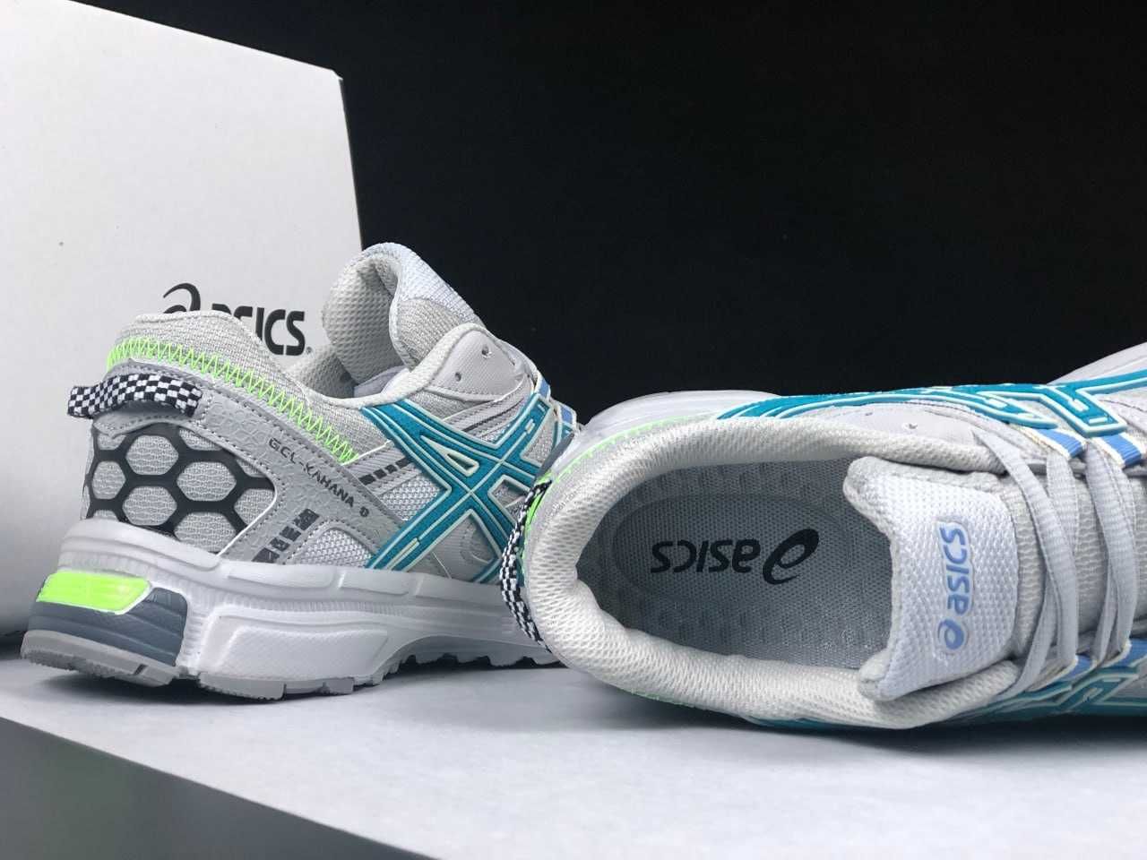 ТОП! Asics Gel-Kahana 8 Gray/Blue 36 37 38 39 40 41 42 43 44 асикс