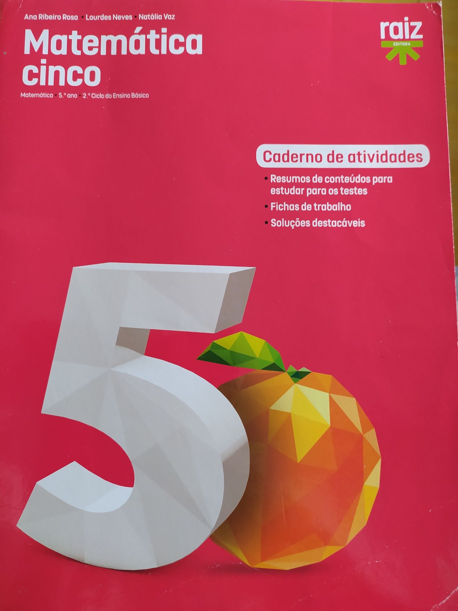 Cadernos de atividades/Manuais 5°ano
5° ano