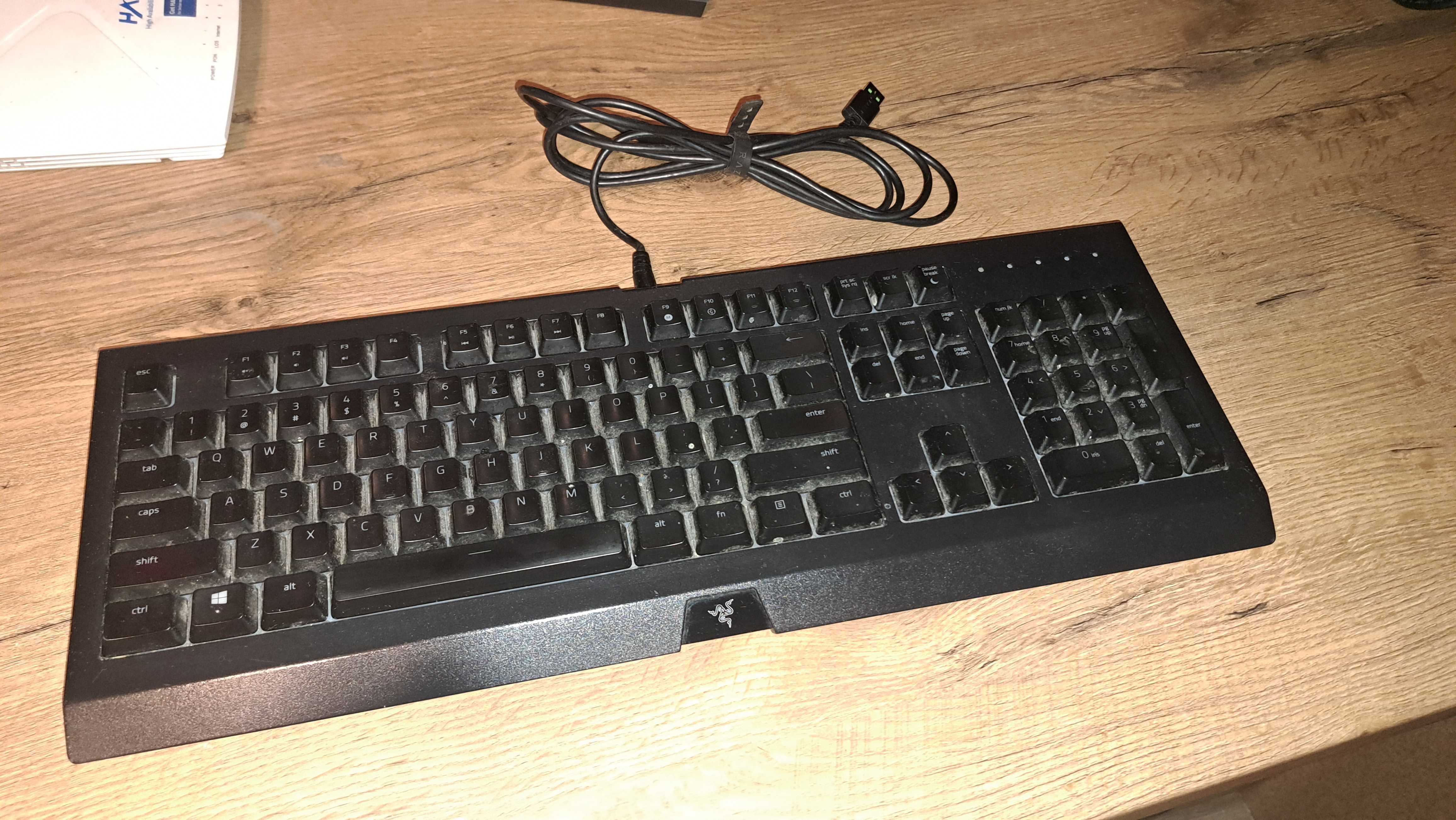 Klawiatura Razer Cynosa Chroma (Uszkodzona Spacja)
