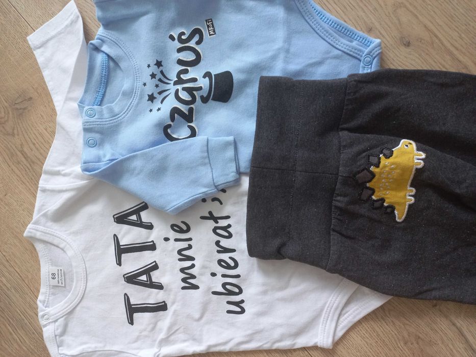 zestaw ubranek niemowlęcych
