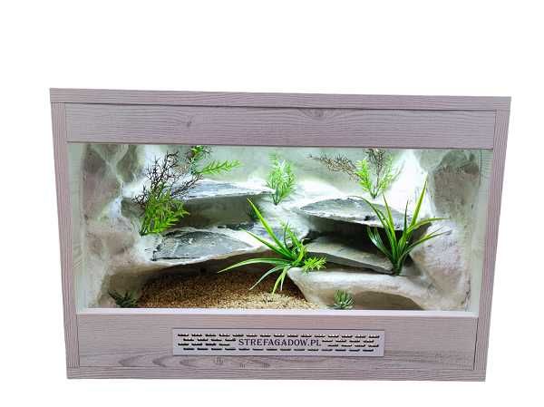Terrarium pustynne nr618 60/40/40 dla gekona lamparciego NA ZAMÓWIENIE