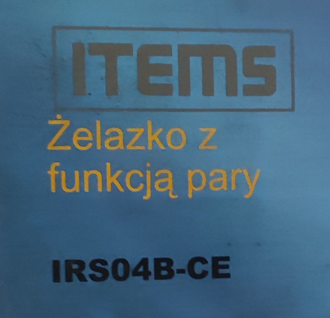 Żelazko z funkcją pary