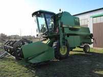 Kombajn Zbożowy John Deere 1166 Klima Sieczkarnia Heder 3,60