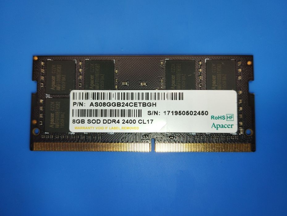 Оперативная память DDR4 8GB