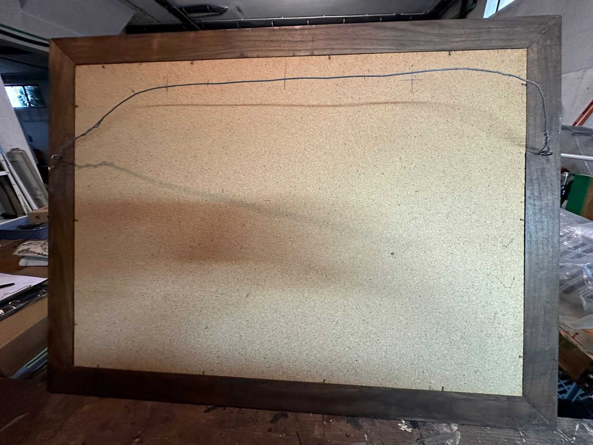 Moldura em castanho 115x86