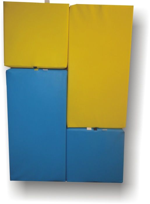 Mega klocki piankowe rehabilitacyjne sześcian