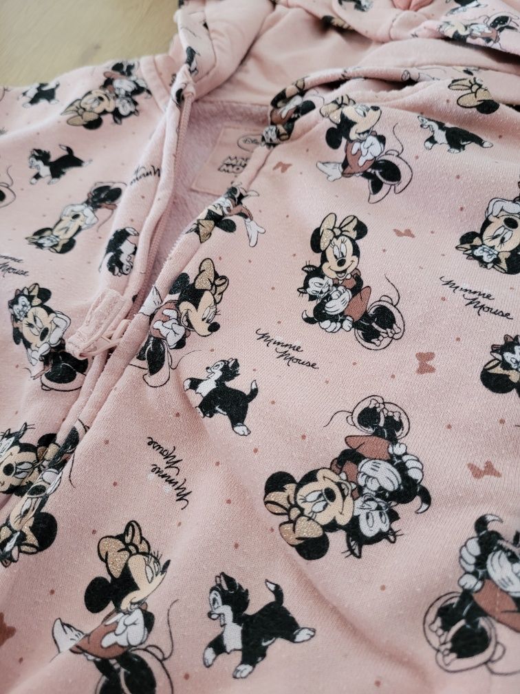Spodnie 5.10.15 i bluza z Myszką Minnie C&A 104