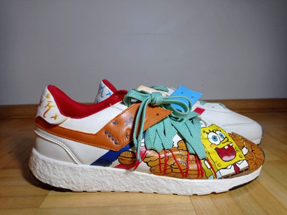 Buty Sponge-Bob custom by Rush_Artz 46