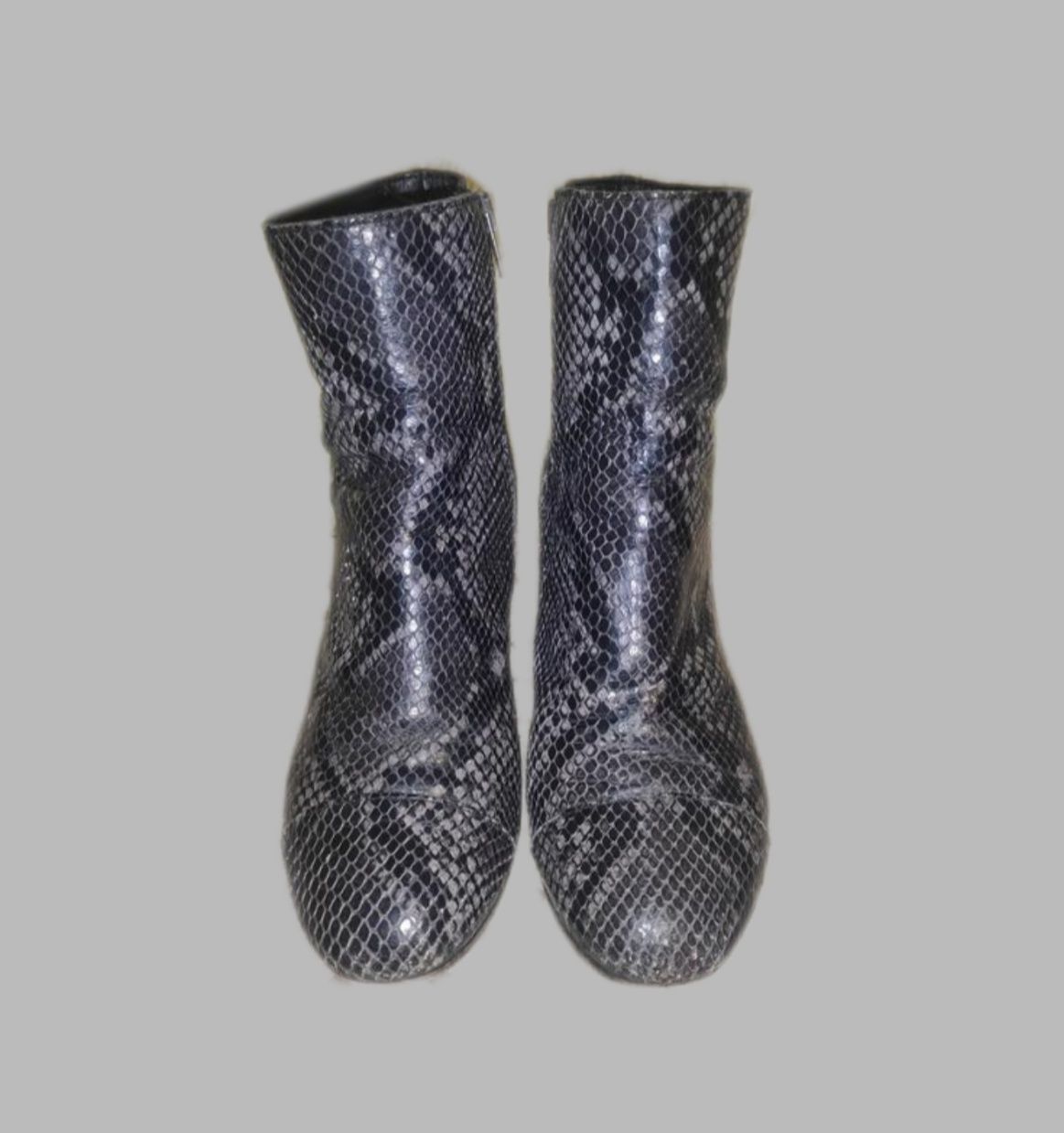 Zadig & Voltaire ботильйони з натуральної шкіри пітона
