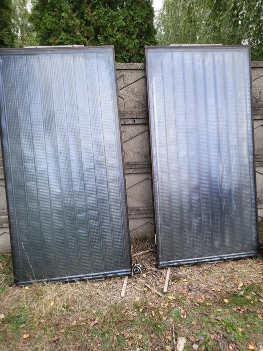 Kolektory słoneczne, zestaw do grzania  wody