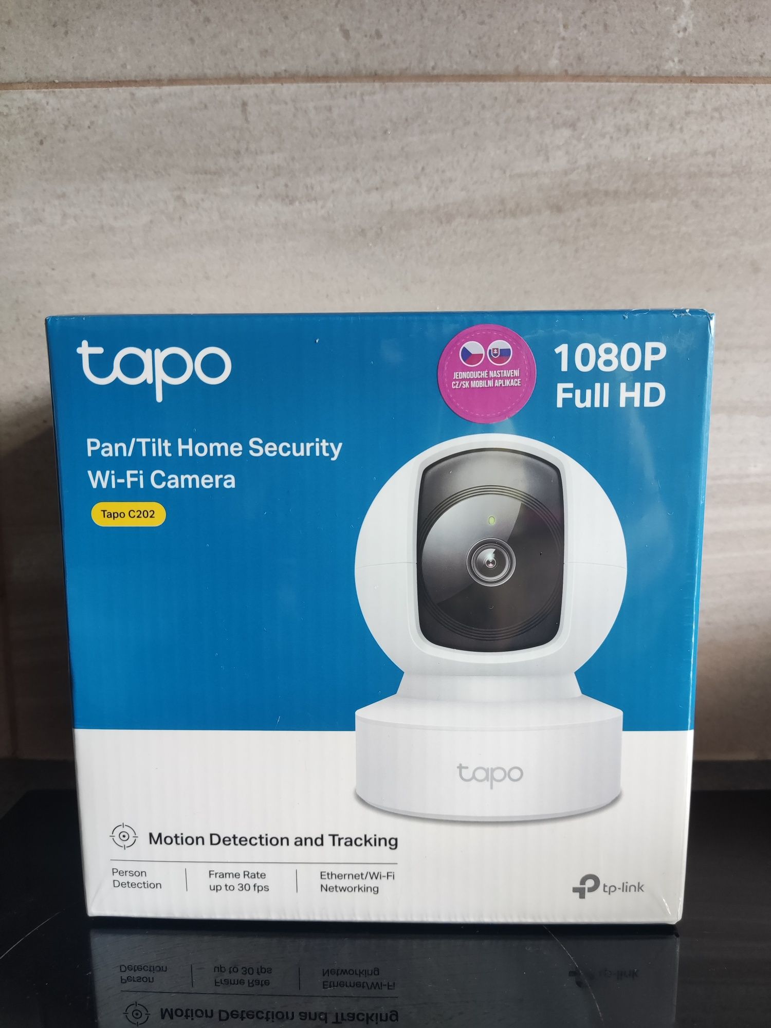 Kamera TP-LINK Tapo C202 Wewnętrzna, Wi-Fi / LAN obrotowa NOWA
