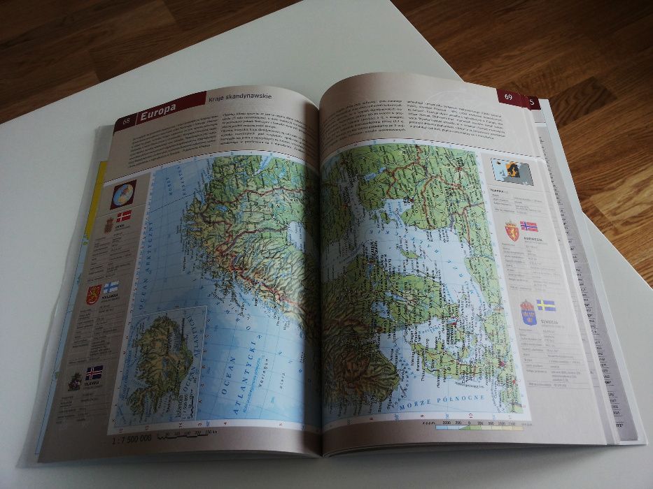 atlas świata geografia demart