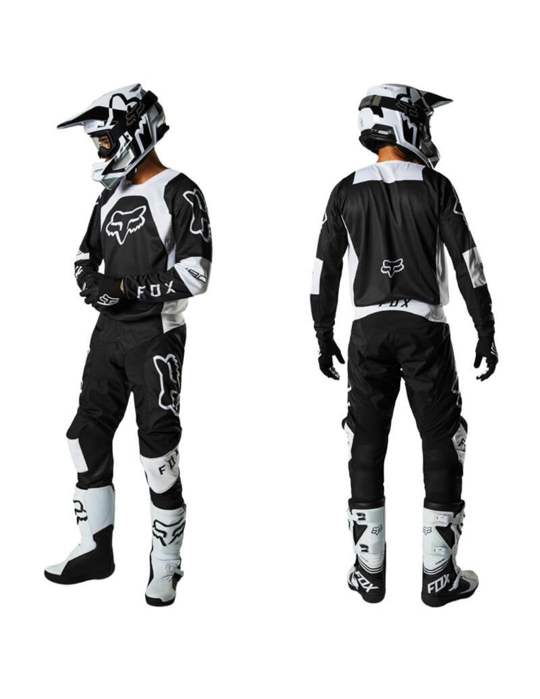 Spodnie fox + bluza rowerowa mtb cross enduro quad offroad motocross