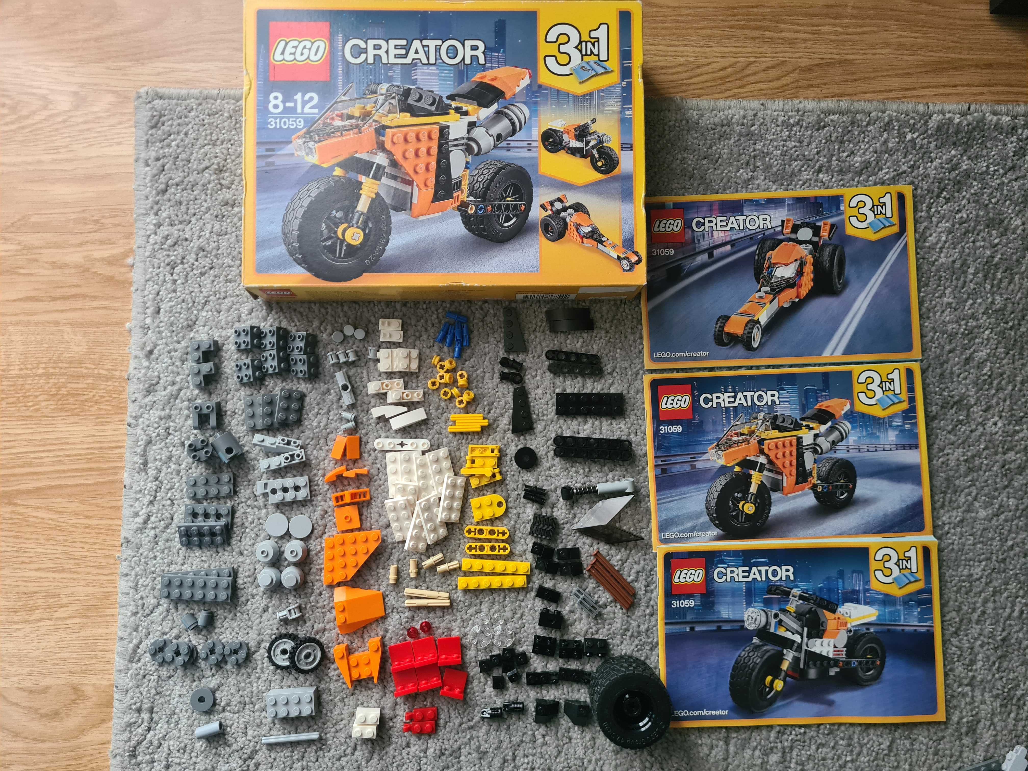 Klocki LEGO 31059 CREATOR 3w1 Motocykl