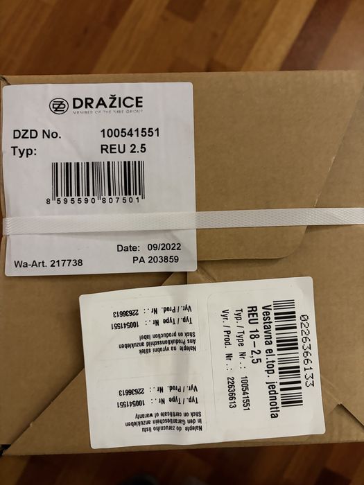Grzałka elektryczna Immergas Drazice