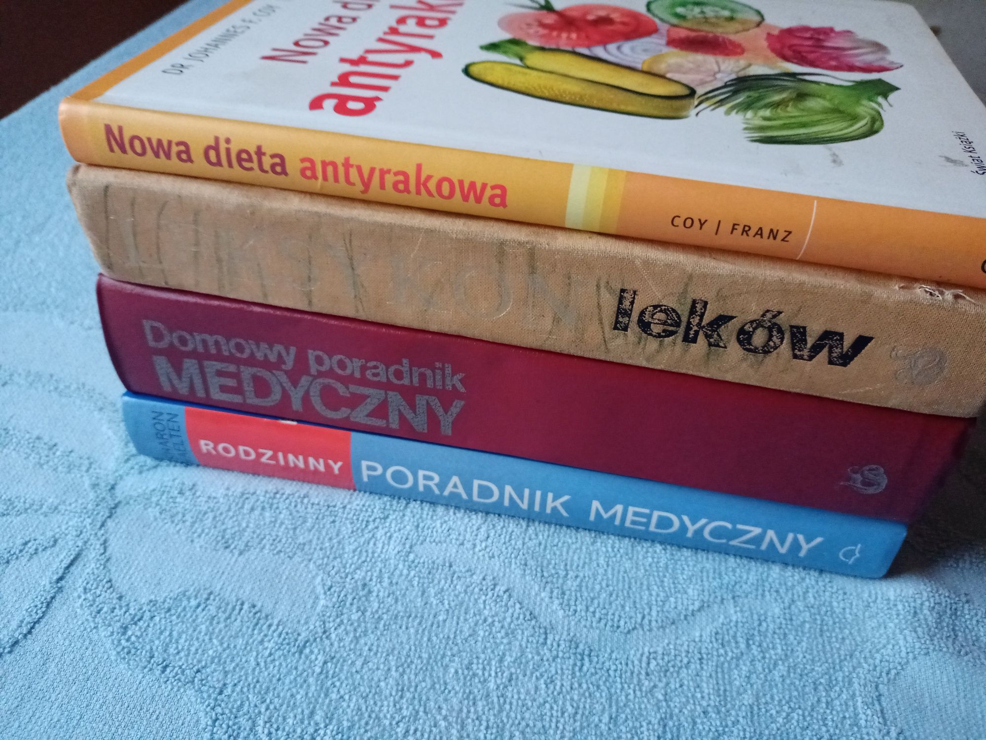 Rodzinny domowy poradnik medyczny leksykon dieta antyrakowa 4szt