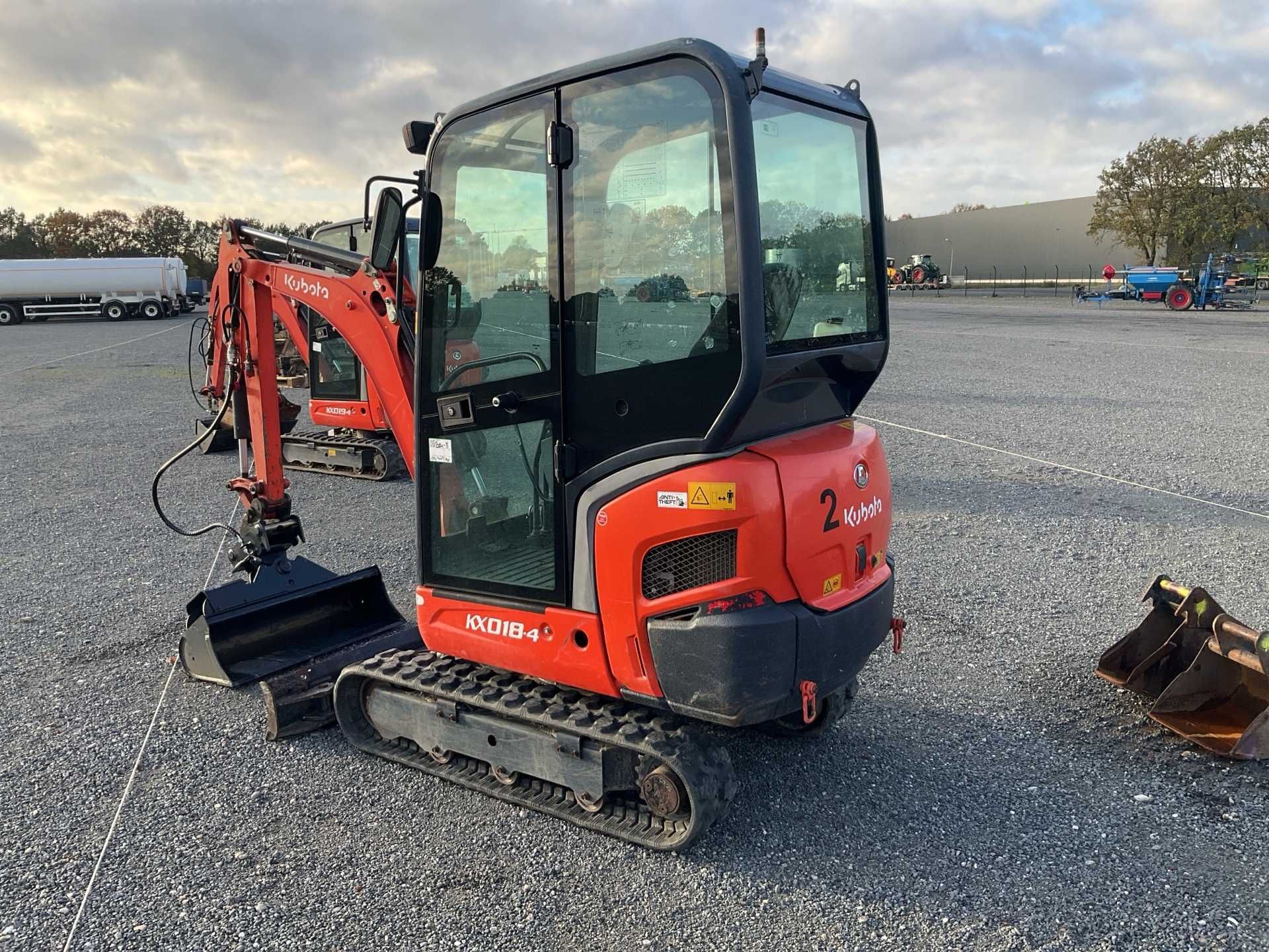 Kubota KX018-4 mini giratória escavadora 1.8T