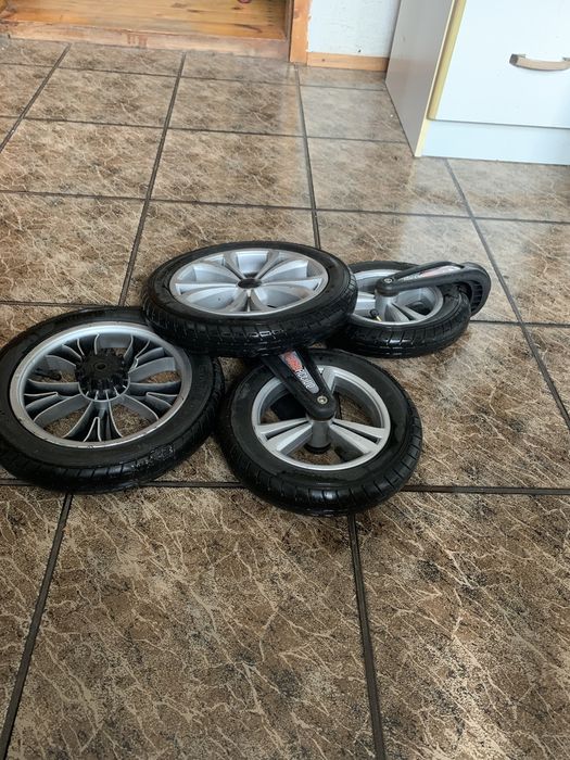 Koła pompowane do wózka Babyactiv - komplet 4 sztuki