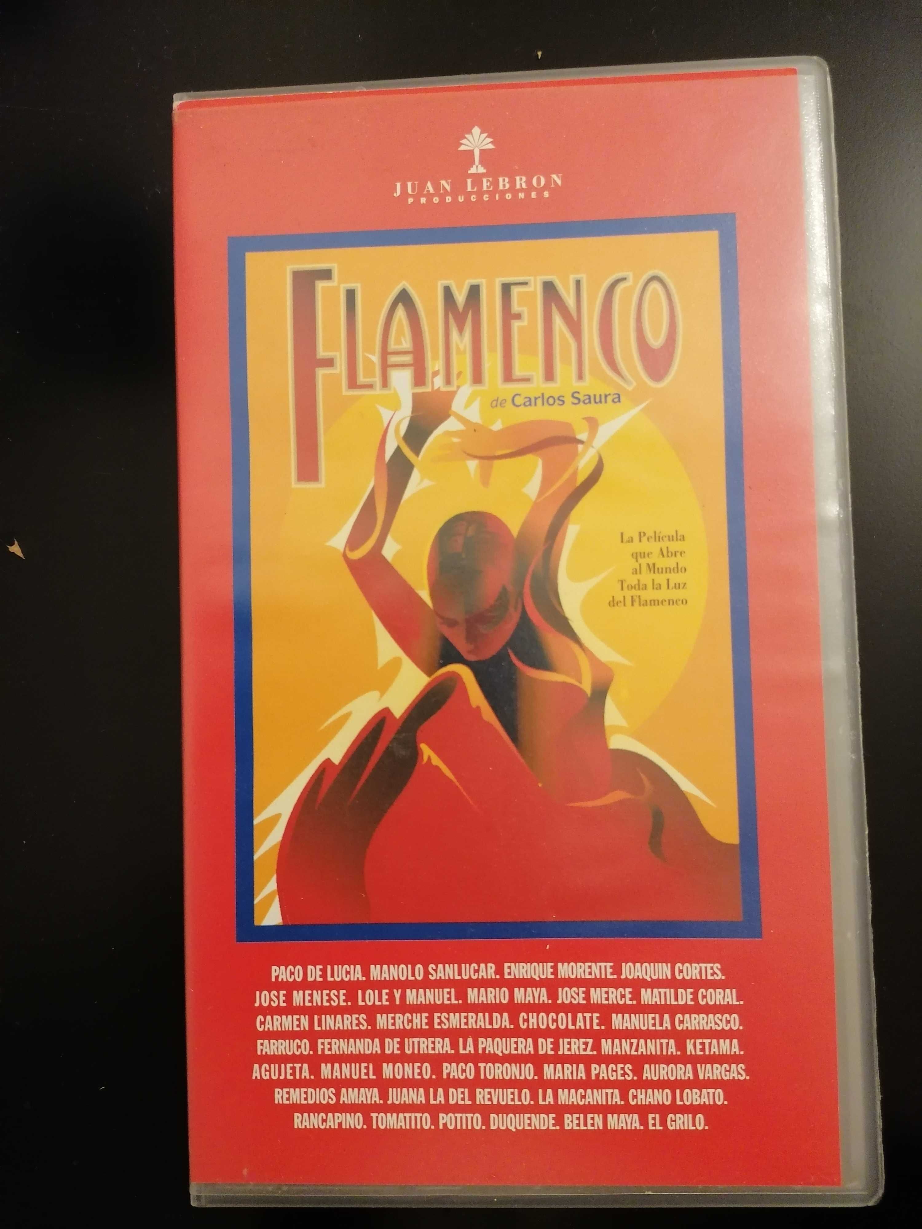 Kaseta VHS Flamenco de Carlos Saura