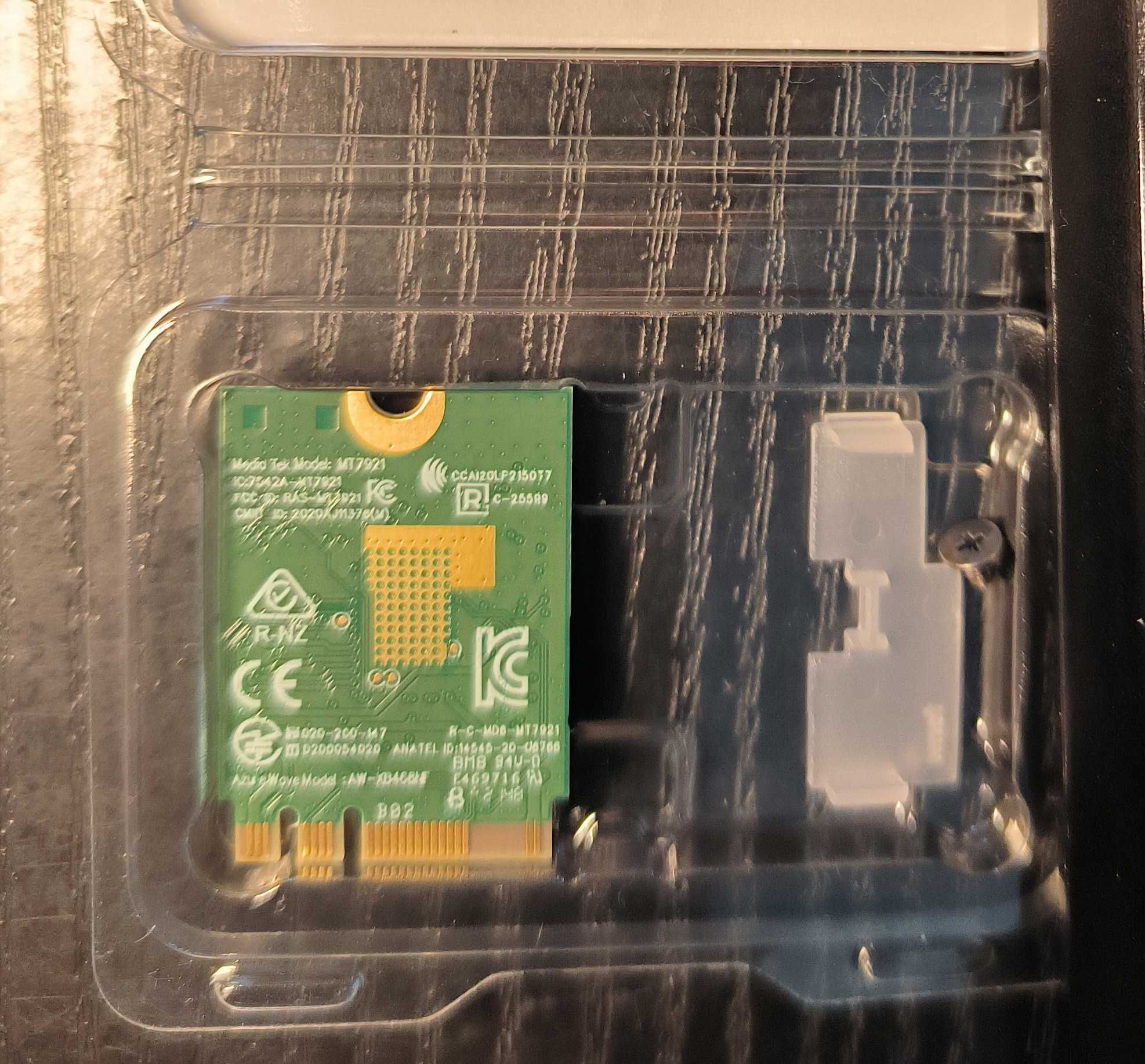 Wi-FI+BT adapter AW-XB468NF на MediaTek MT7921