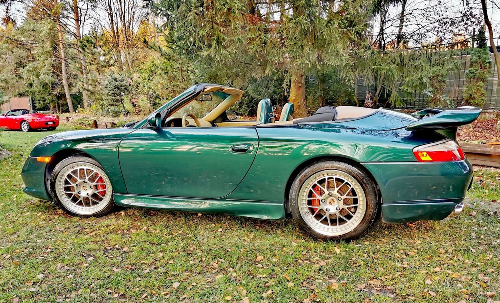 Porsche 911 Porsche 911 996 Carrera szmaragdowa zieleń niski przebieg Ornicari