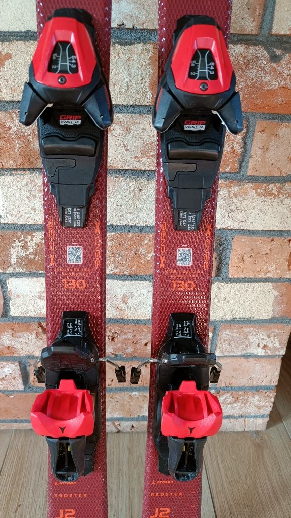 Narty ATOMIC REDSTER J2 + wiązania L6 z GRIP WALK 130