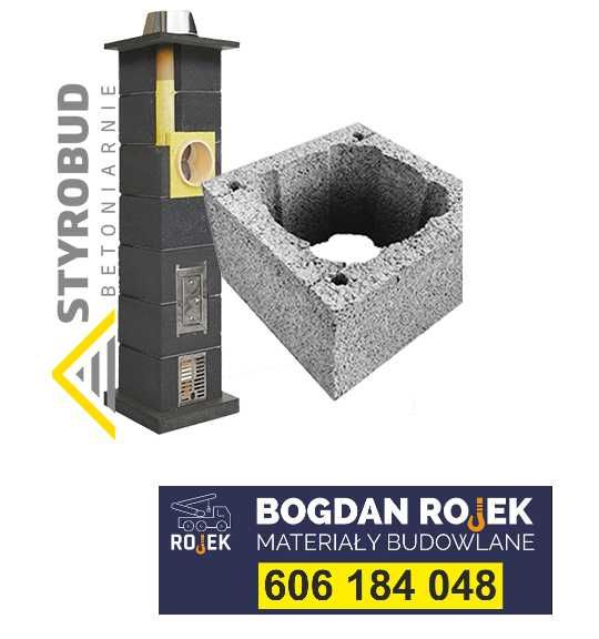 System kominowy 6-8 m komin keramzyt wkład gazowy spedycja wentylacja
