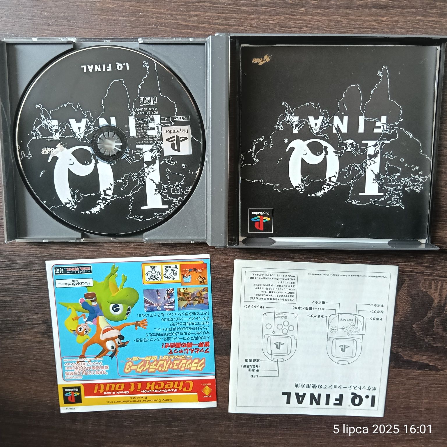 I.Q FINAL (PS1, NTSC-J, Japan Import) – kompletna