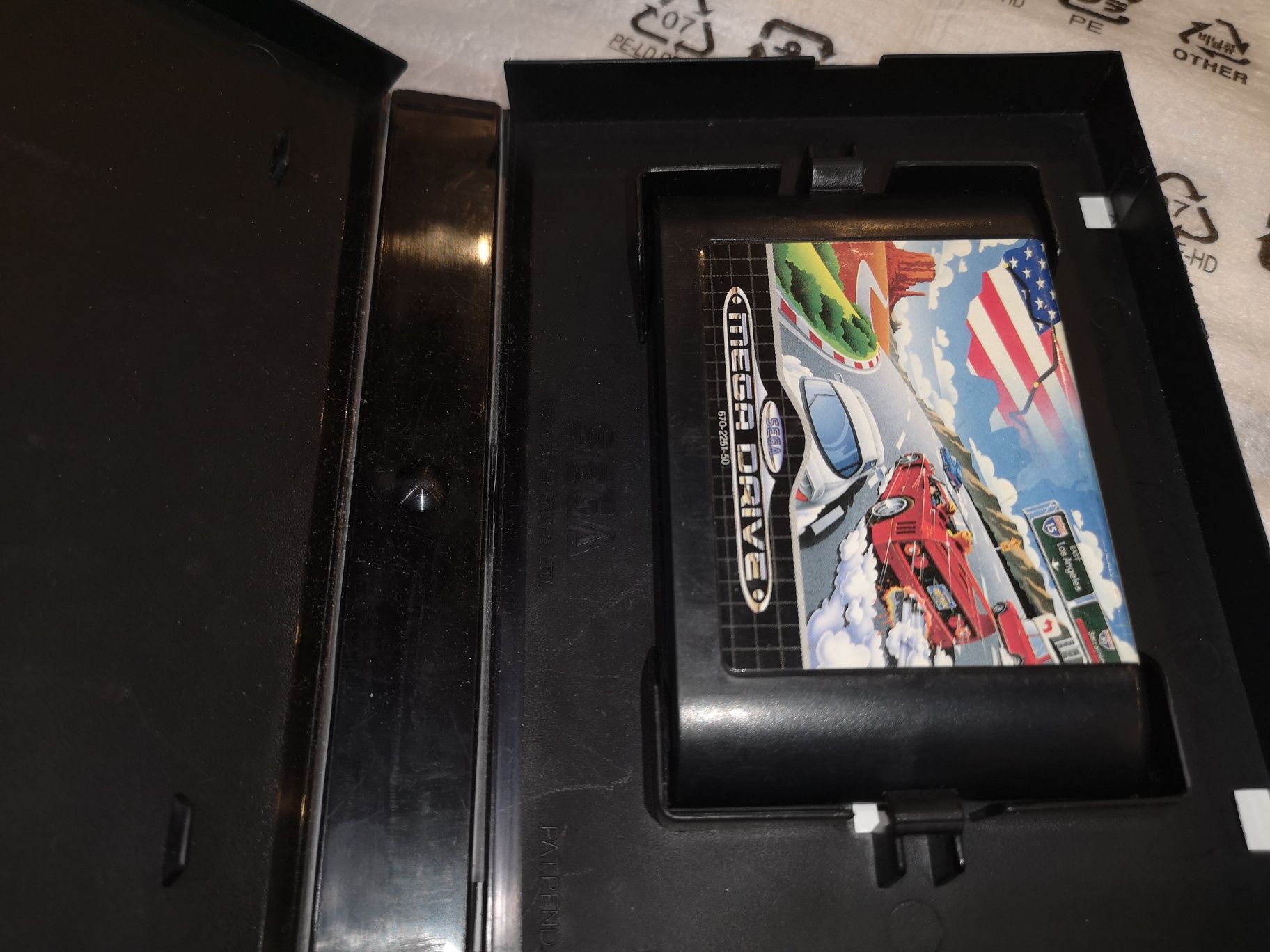 Turbo Outrun SEGA MEGA DRIVE gra (oryginał testowany) kioskzgrami