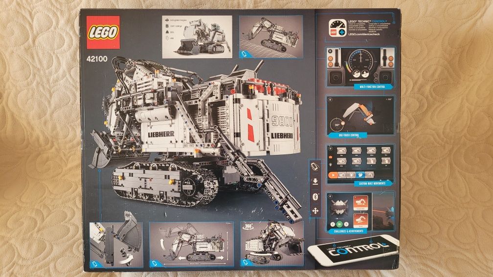 LEGO 42100 Liebherr R 9800 Excavator, koparka