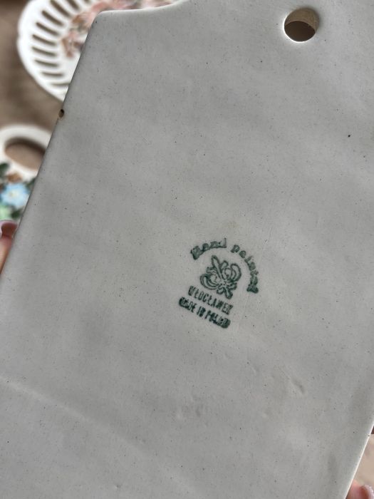 Patera, deska, ceramika włocławek