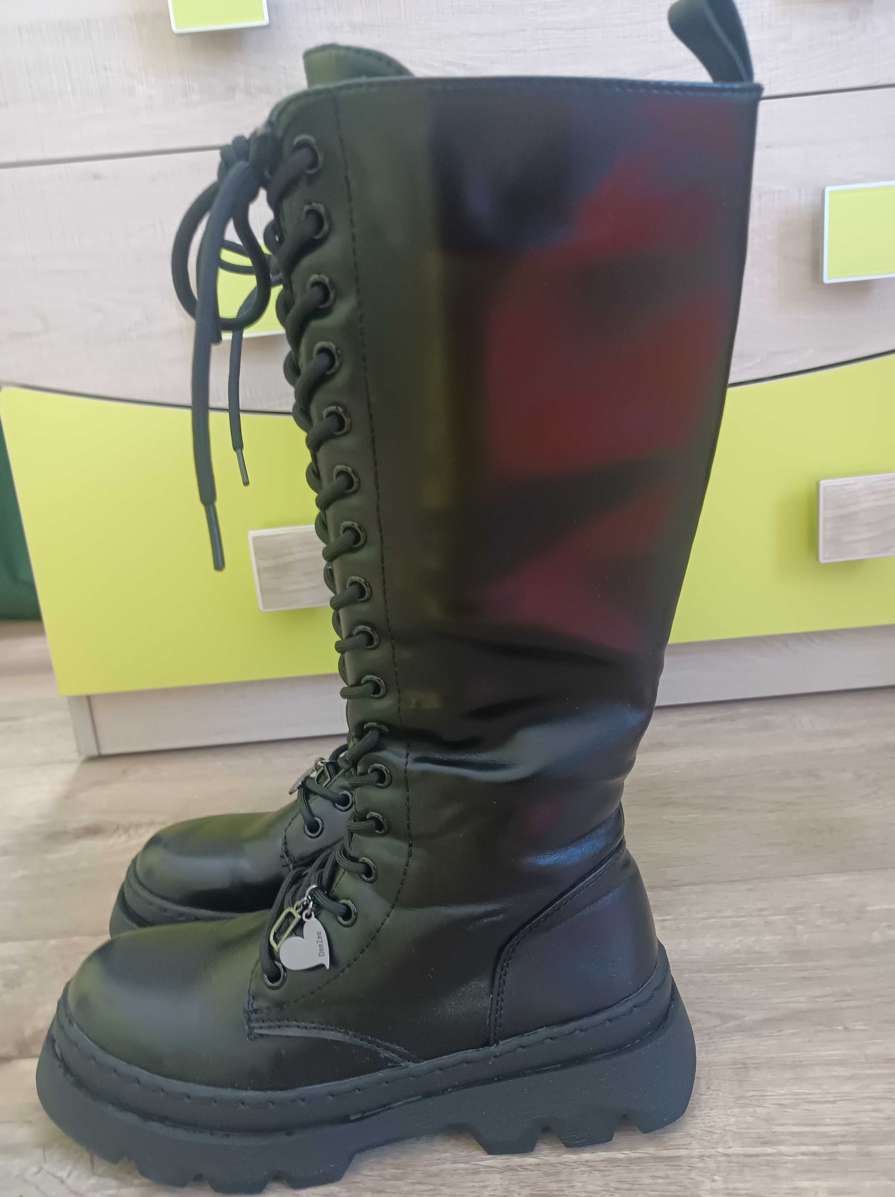 Buty zimowe dziewczęce 36