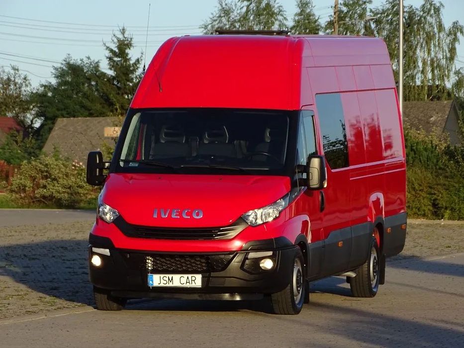 Iveco Daily 35S18 3.0 180 L4H3 Brygadówka DOKA 9 Osób BRUTTO!! UNIKAT!! JEDYNY TAKI!! JAK NOWY!!  Iveco Daily 35S18 3.0 180 L4H3 Brygadówka DOKA 9 Osób UNIKAT!!