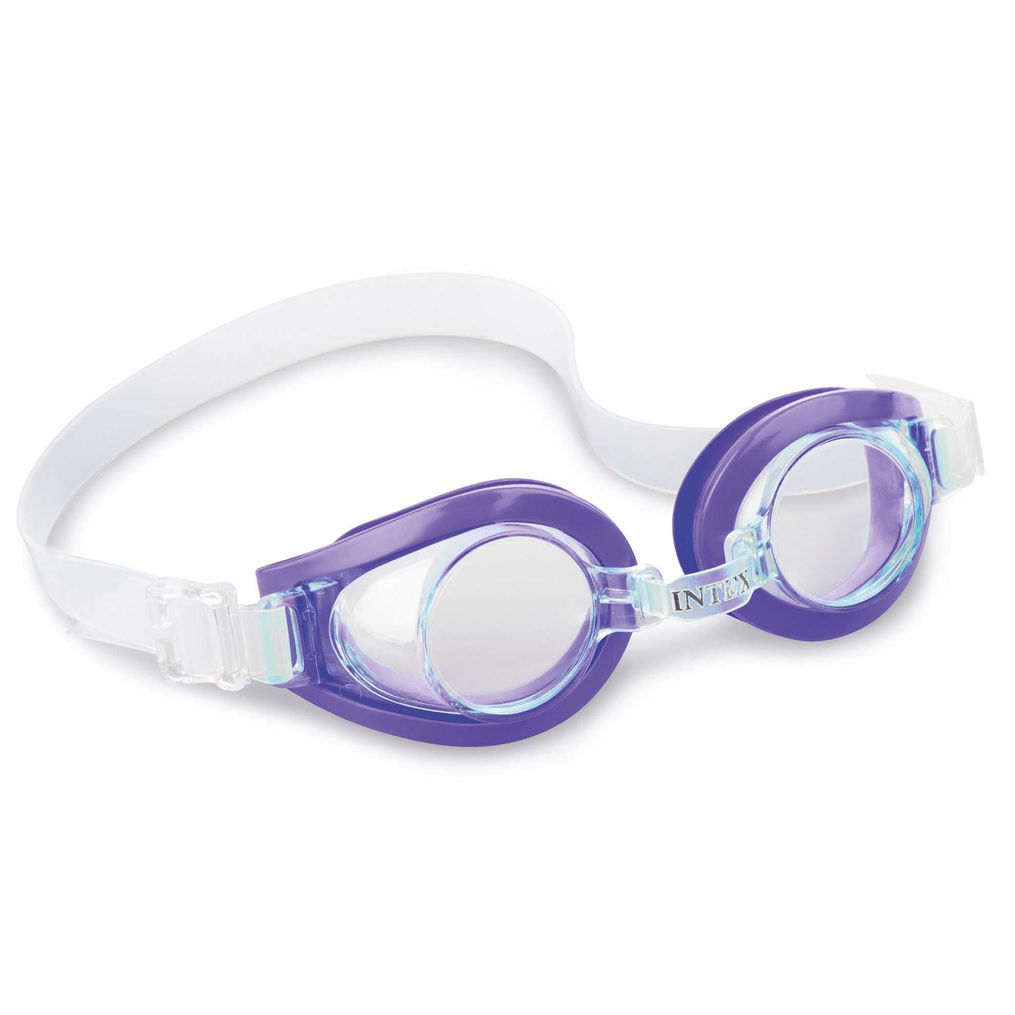 Okulary dziecięce do pływania, fioletowe