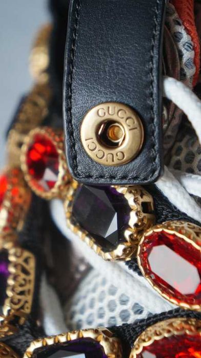 Obuwie Nowe Adidasy Damskie Gucci Team Rozmiar 35 /23cm