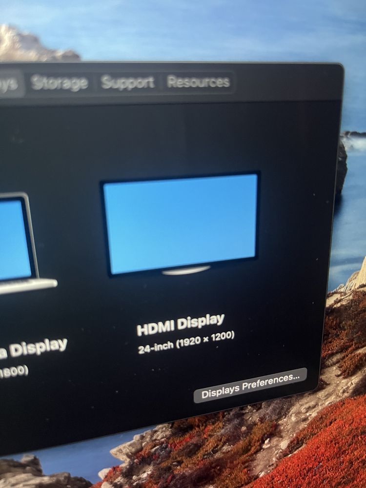 Apple monitor HDMI DIY 24" imac - z usterką