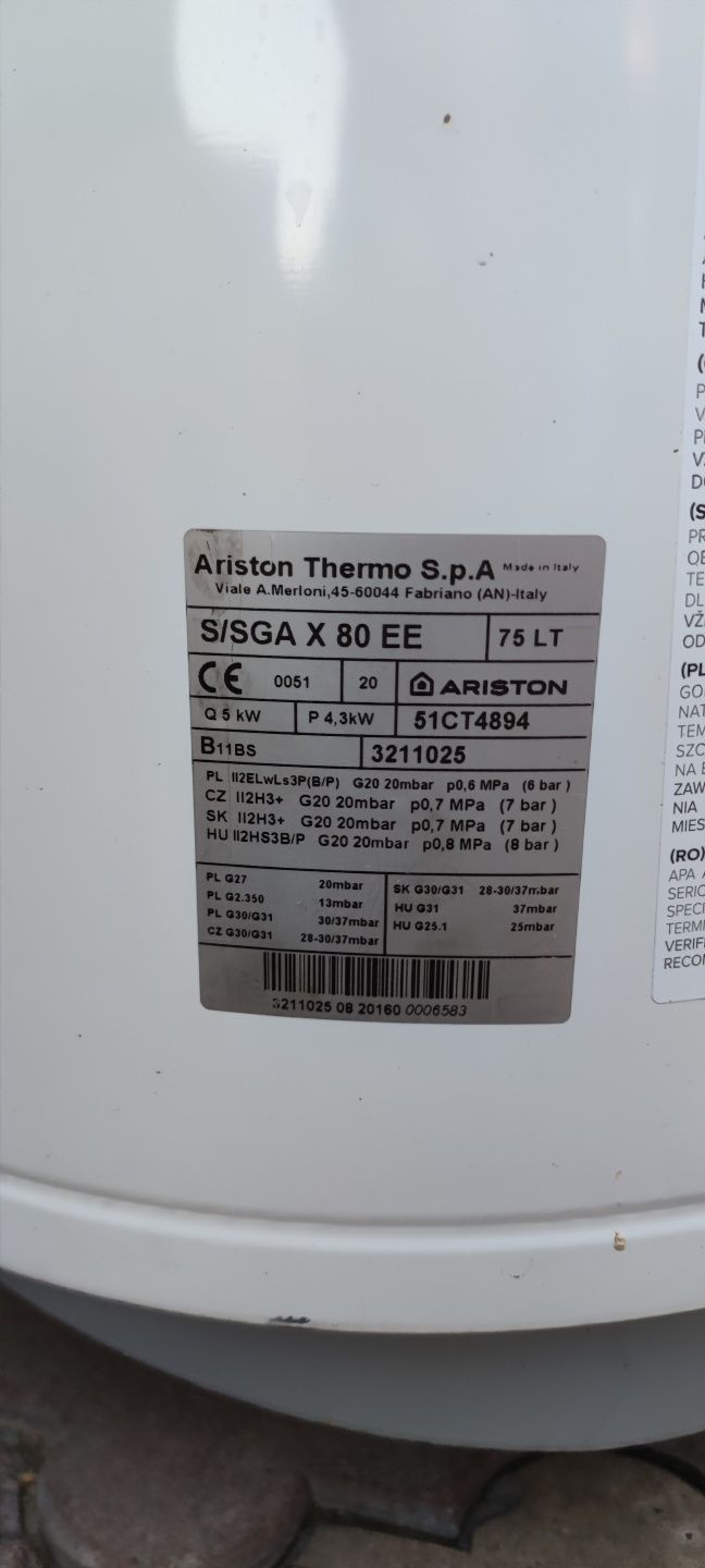 Ariston thermo 75l