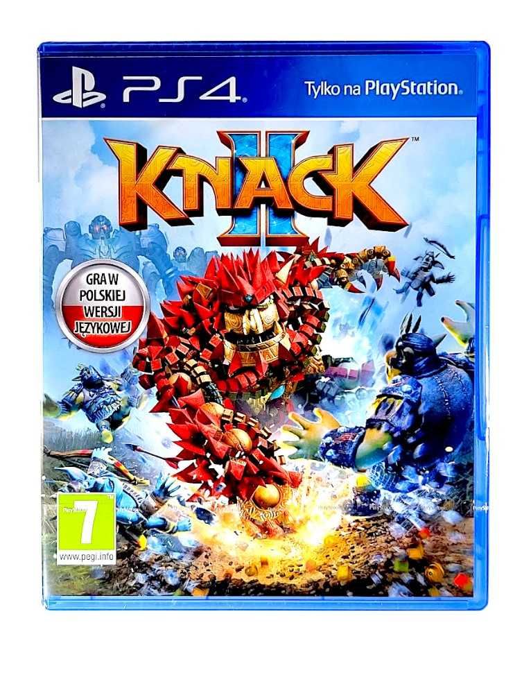 Knack II / Gra PS4 + PS5 Upgrade / Dubbing PL / Sklep z grami / WWA