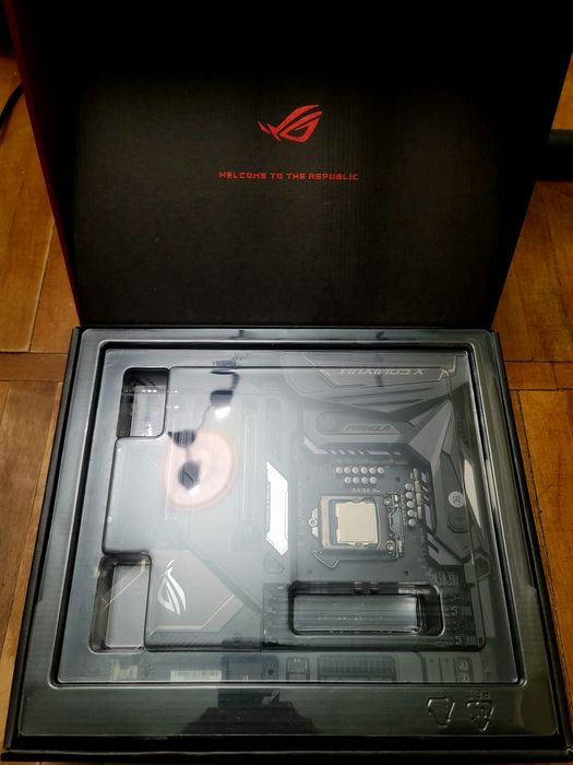 Комплект: Intel i9-9900k + Asus Formula X