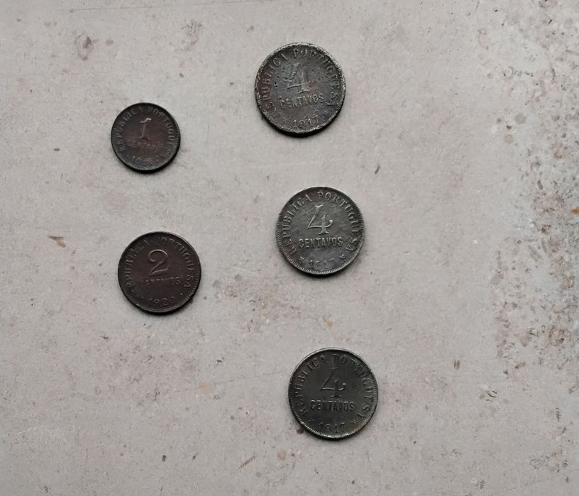 Moedas - centavos