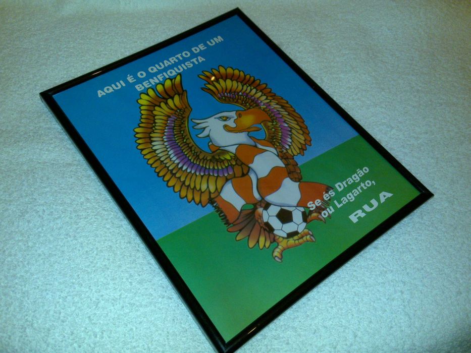 benfica (quadro - moldura)