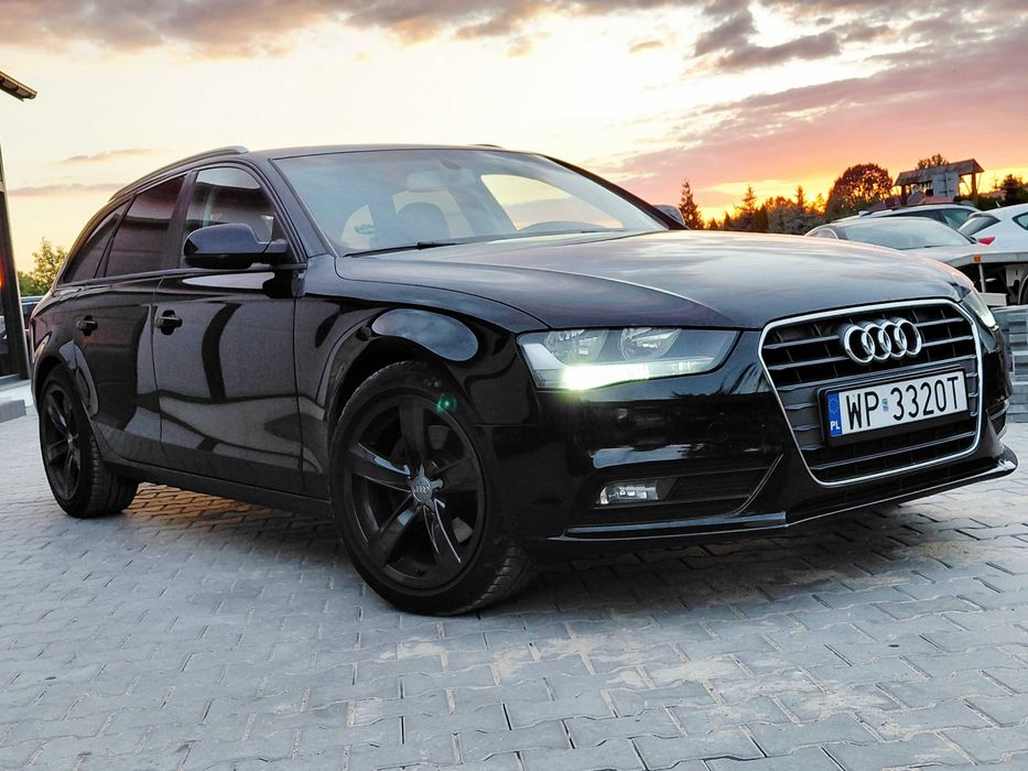 MOCNE 3.0tdi v6 Audi A4 b8 Led  KOLOR NAVI Pdc  rej PL IWŁ ZAMIANA