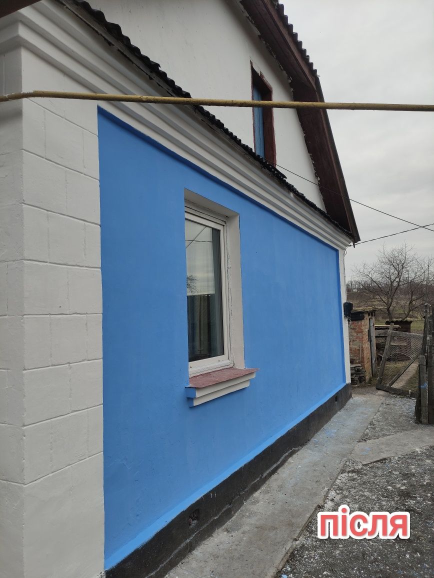 Фарбування фасадів будинків