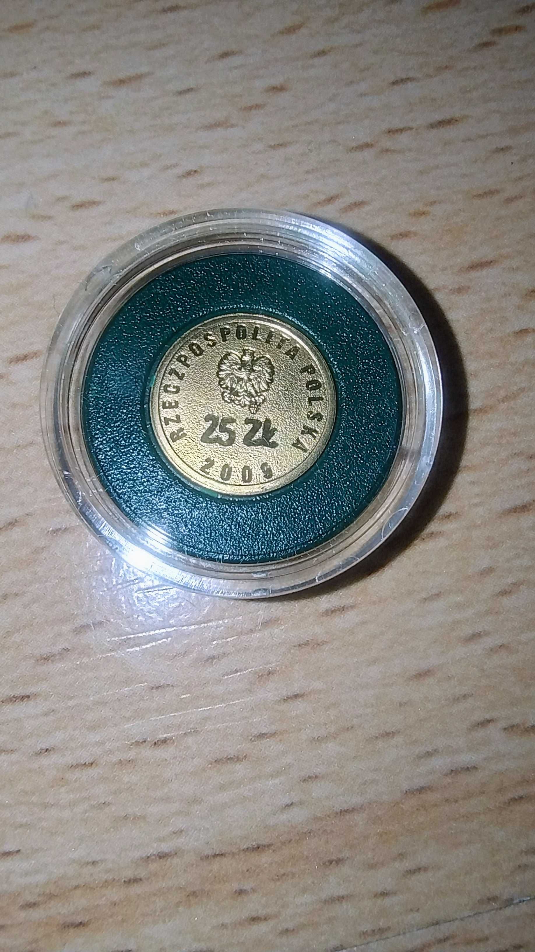 Złota Moneta 25 zł Solidarność wybory 1989