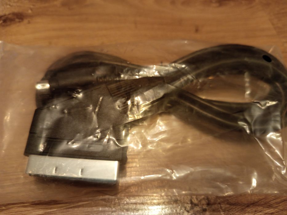 Kabel mini din 9 - Scart (Euro). Nowy