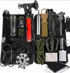 Taktyczny Zestaw Przetrwania 60w1 z Multitoolem i Nóżem – Survival Bus