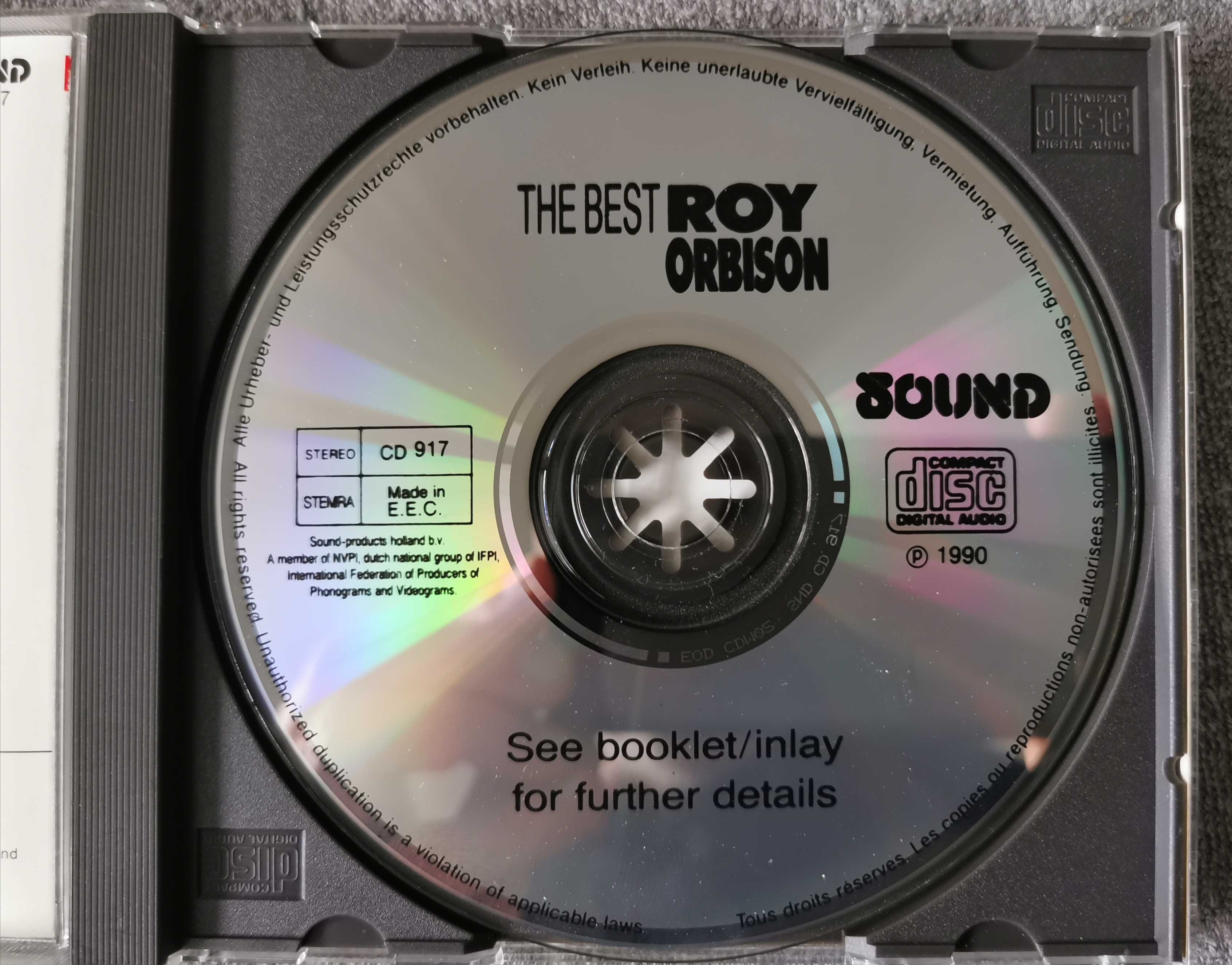 ROY ORBISON THE BEST CD Idealna na prezent JAK NOWA żadnej ryski
